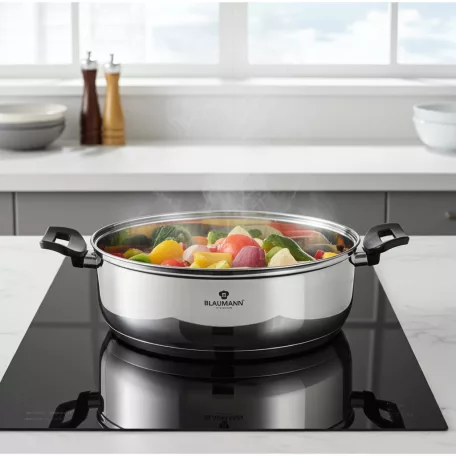 Blaumann Gourmet Line Alacsony Lábas+Fedő 30 Cm BL-3860 