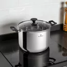 Blaumann Gourmet Line Fazék+Fedő 24 Cm BL-3824