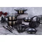 Berlinger Haus Edénykészlet 17 Részes BH-7146 Shiny Black