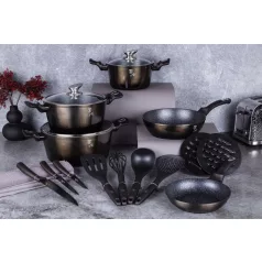 Berlinger Haus Edénykészlet 17 Részes BH-7146 Shiny Black