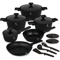   Berlinger Haus Edénykészlet 15 Részes BH-8198 Matte Black 