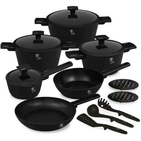 Berlinger Haus Edénykészlet 15 Részes BH-8198 Matte Black 