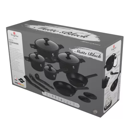 Berlinger Haus Edénykészlet 15 Részes BH-8198 Matte Black 
