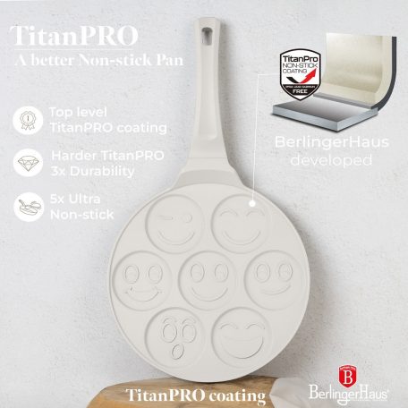 Berlinger Haus Palacsintasütő 26 cm 7 adagos BH-7792 Sahara