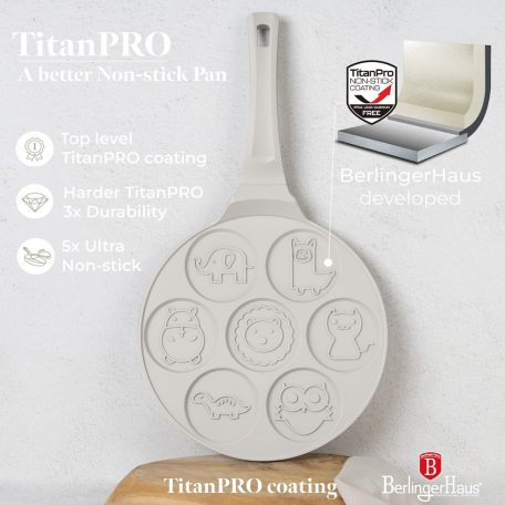 Berlinger Haus Palacsintasütő 26 cm 7 adagos BH-7800 Sahara