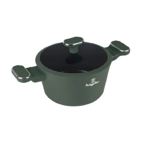 Berlinger Haus Lábas+Fedő 24 Cm BH-8201 Matte Green