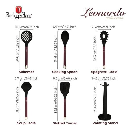 Berlinger Haus Konyhai Eszközkészlet 6 részes BH-8620 Leonardo