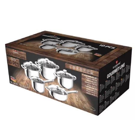 Blaumann Gourmet Line Edénykészlet 10 részes  BL-3874