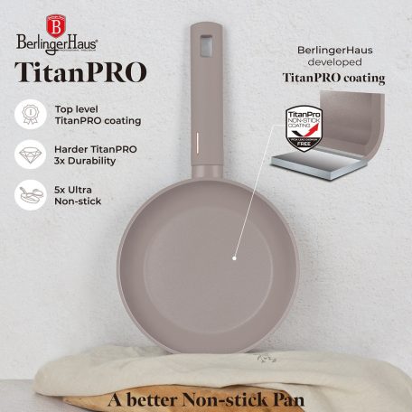 Berlinger Haus Serpenyő 20 cm BH-8082 Taupe