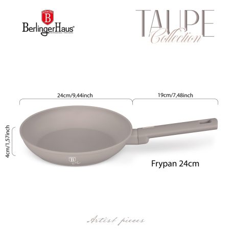 Berlinger Haus Serpenyő 24 cm BH-8083 Taupe