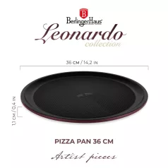 Berlinger Haus Pizzasütő Forma 36 Cm BH-7923 Leonardo
