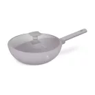 Berlinger Haus Wok+Fedő 28 Cm BH-8094 Taupe