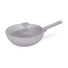 Berlinger Haus Wok+Fedő 28 Cm BH-8094 Taupe