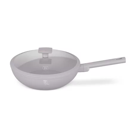 Berlinger Haus Wok+Fedő 28 Cm BH-8094 Taupe