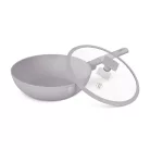 Berlinger Haus Wok+Fedő 28 Cm BH-8094 Taupe