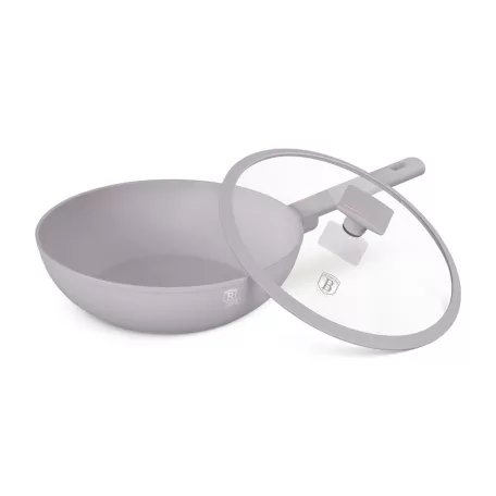 Berlinger Haus Wok+Fedő 28 Cm BH-8094 Taupe