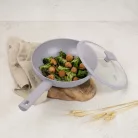 Berlinger Haus Wok+Fedő 28 Cm BH-8094 Taupe