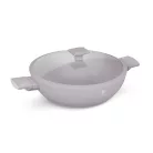 Berlinger Haus Wok+Fedő 30 Cm BH-8095 Taupe