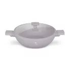 Berlinger Haus Wok+Fedő 30 Cm BH-8095 Taupe