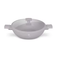 Berlinger Haus Wok+Fedő 30 Cm BH-8095 Taupe