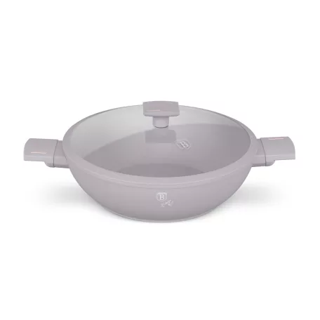 Berlinger Haus Wok+Fedő 30 Cm BH-8095 Taupe