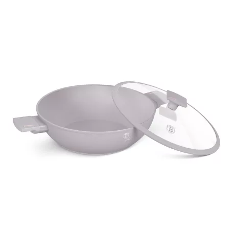 Berlinger Haus Wok+Fedő 30 Cm BH-8095 Taupe