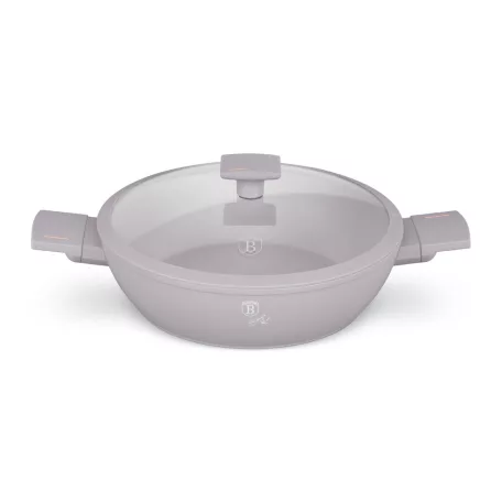 Berlinger Haus Alacsony Lábas+Fedő 28 Cm BH-8098 Taupe