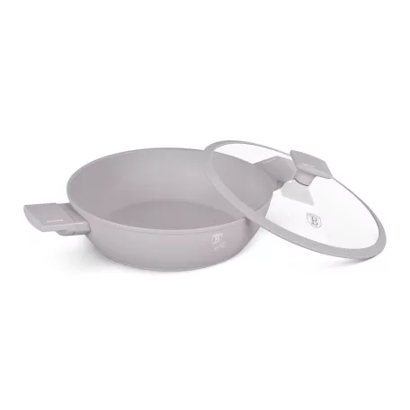 Berlinger Haus Alacsony Lábas+Fedő 28 Cm BH-8098 Taupe