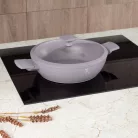 Berlinger Haus Alacsony Lábas+Fedő 28 Cm BH-8098 Taupe