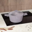 Berlinger Haus Lábas+Fedő 28 Cm BH-8102 Taupe