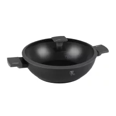 Berlinger Haus Wok+Fedő 30 Cm BH-8125 Antracit
