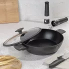 Berlinger Haus Alacsony Lábas+Fedő 30 Cm BH-8129 Antracit