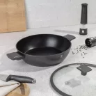 Berlinger Haus Alacsony Lábas+Fedő 30 Cm BH-8129 Antracit