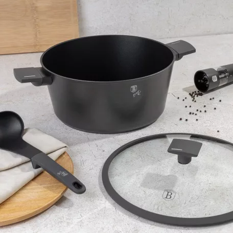Berlinger Haus Lábas+Fedő 30 Cm BH-8133 Antracit