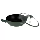 Berlinger Haus Wok+Fedő 30 Cm BH-8160 Matte Green