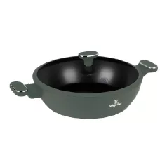   Berlinger Haus Alacsony Lábas+Fedő 30 Cm BH-8199 Matte Green