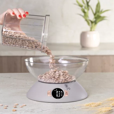Berlinger Haus Konyhai Mérleg+Tál BH-9616 Taupe