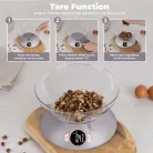 Berlinger Haus Konyhai Mérleg+Tál BH-9616 Taupe