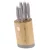 Berlinger Haus Késkészlet 6 részes Bambusz Állvánnyal BH-2756 Taupe
