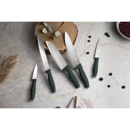 Berlinger Haus Késkészlet 6 Részes Mágneses Akasztóval BH-2978 Matte Green