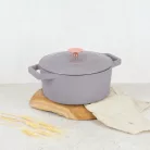 Berlinger Haus Öntöttvas Lábas 24 cm BH-6525 Taupe