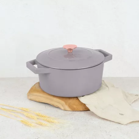 Berlinger Haus Öntöttvas Lábas 24 cm BH-6525 Taupe