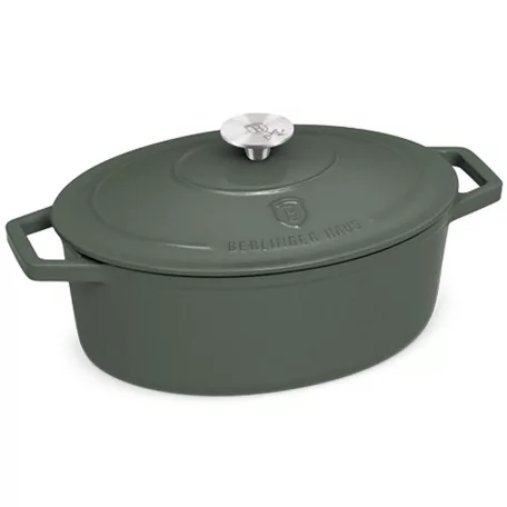 Berlinger Haus Öntöttvas Pecsenyesütő Lábas 30 cm BH-6545 Matte Green