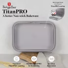 Berlinger Haus Szögletes Tortaforma 39 x 27 cm BH-7943 Taupe