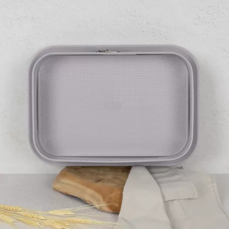 Berlinger Haus Szögletes Tortaforma 39 x 27 cm BH-7943 Taupe