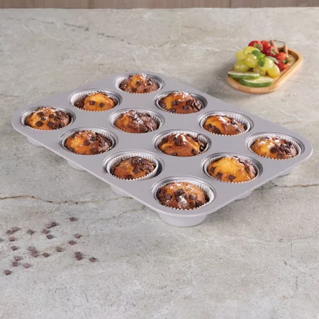 Berlinger Haus Muffin Sütőforma 12-es BH-7947 Taupe