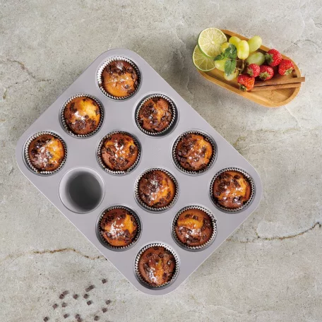 Berlinger Haus Muffin Sütőforma 12-es BH-7947 Taupe