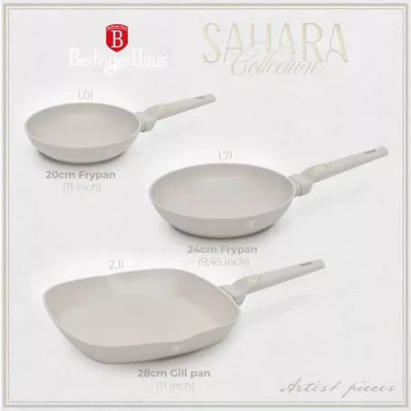 Berlinger Haus Serpenyő Szett 3 Részes BH-8079 Sahara
