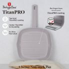 Berlinger Haus Grill Serpenyő 28 cm BH-8096 Taupe