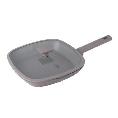 Berlinger Haus Grill Serpenyő Fedővel 28 cm BH-8097 Taupe